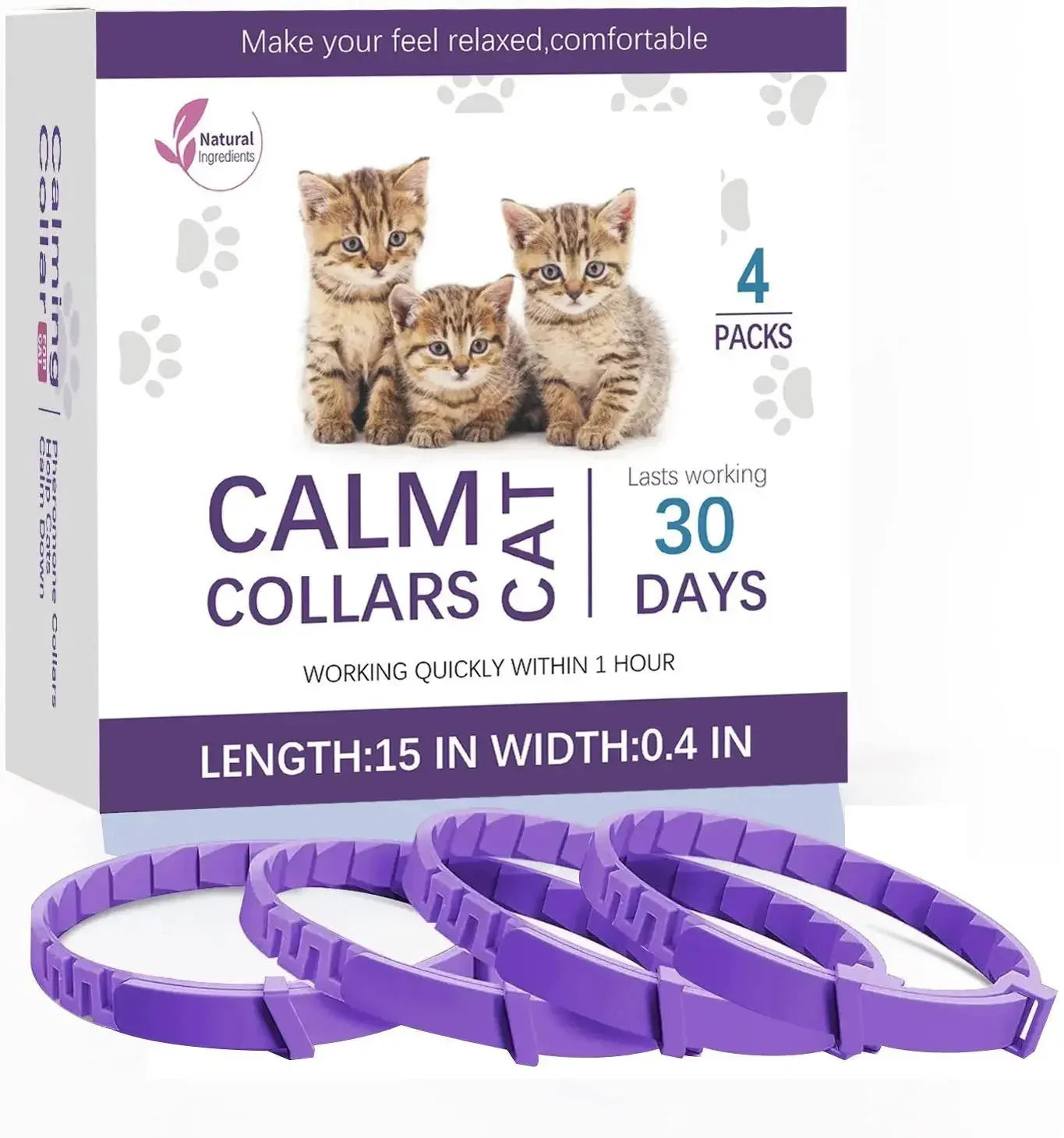 Pet Calming Collar For Cats & Dogs - Purrfect Pet Kingdom