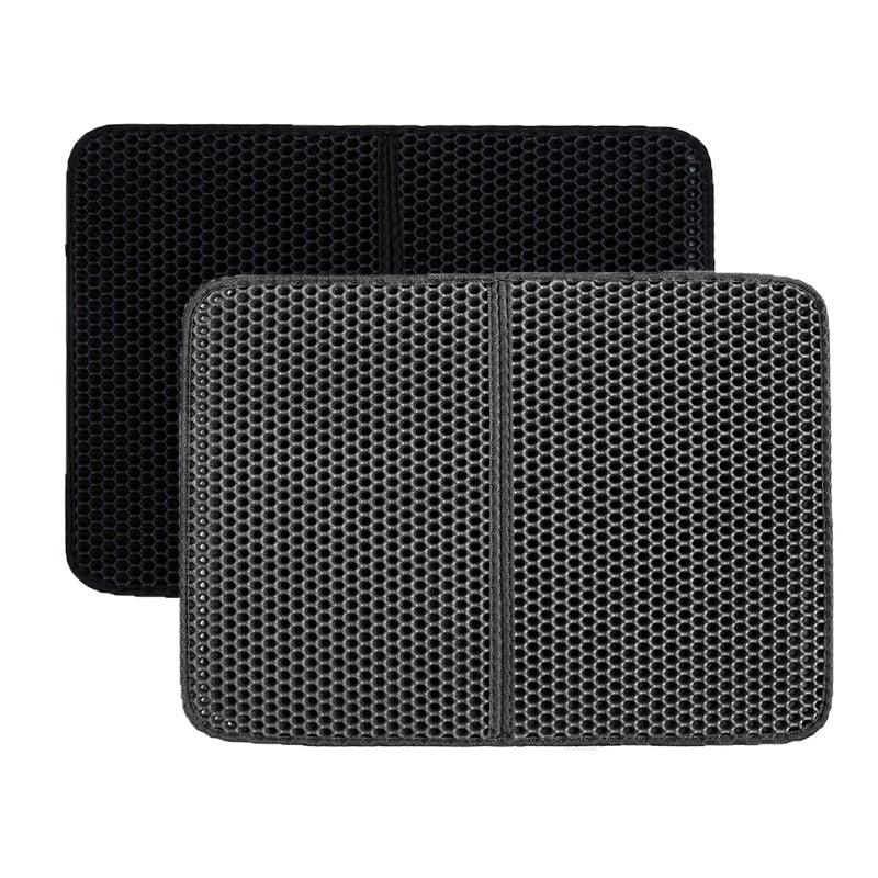 Cat Litter Mat Honeycomb Double Layer Trapping
