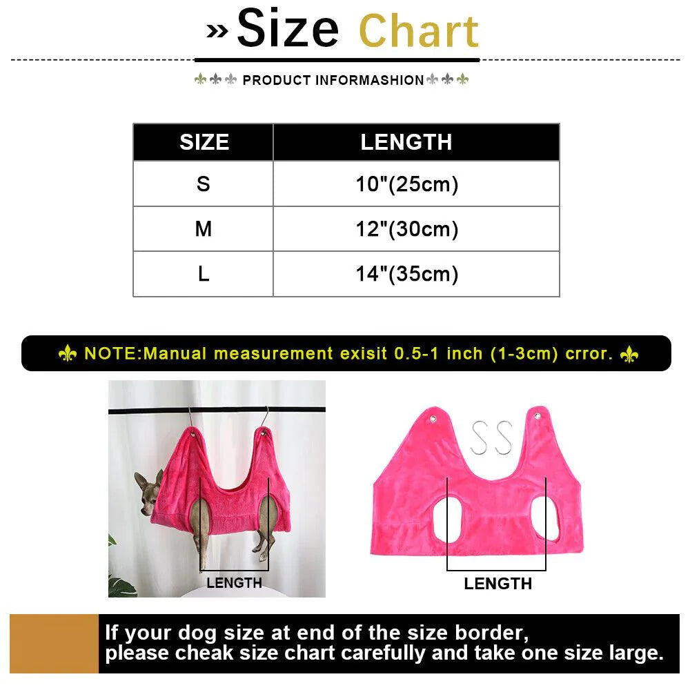 Pet Companion Grooming Hammock