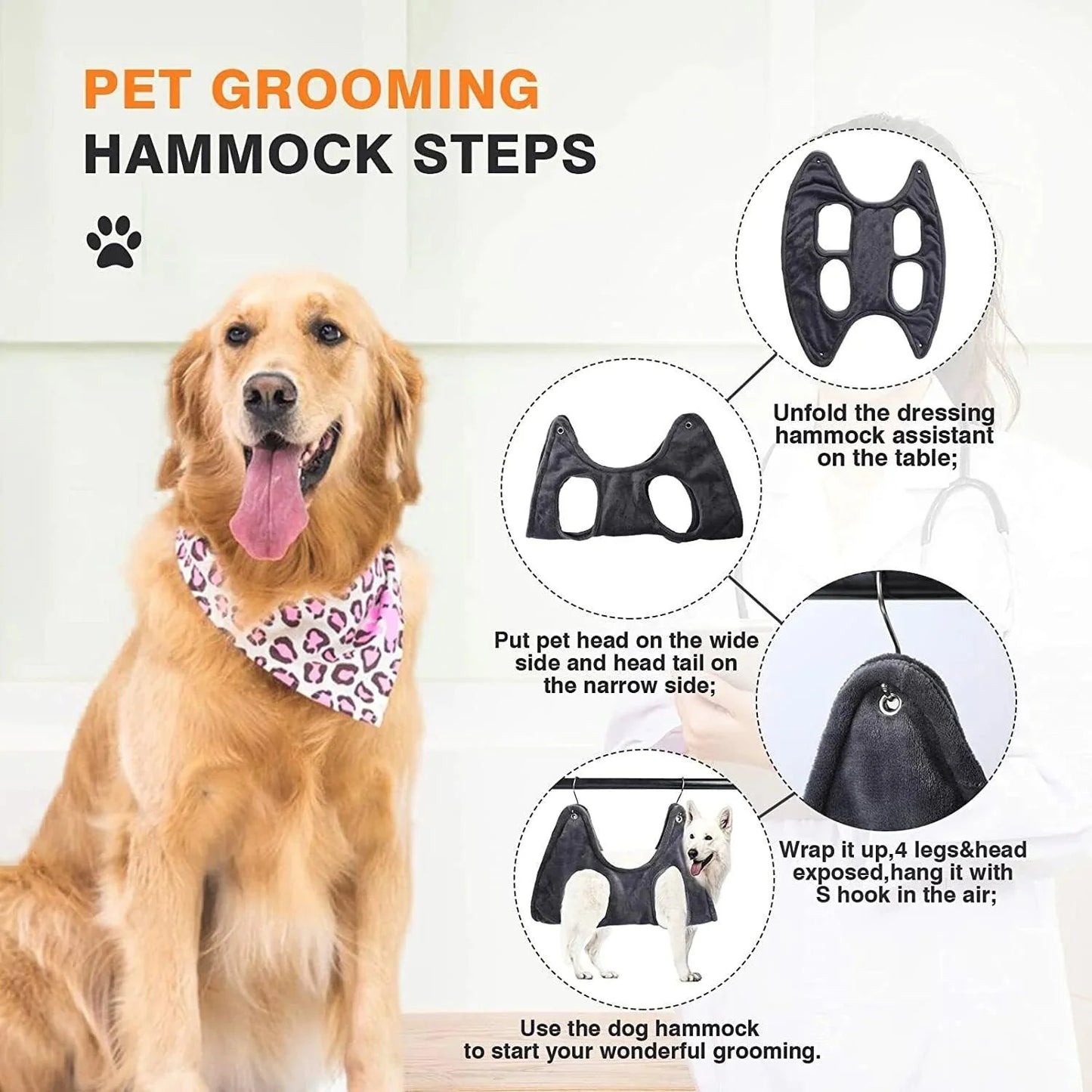 Pet Companion Grooming Hammock