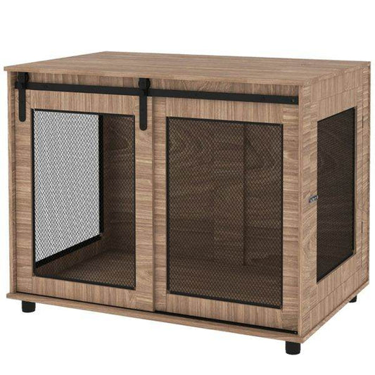 Purrfect Pet Kingdom Pet Crate with Sliding Door Purrfect Pet Kingdom