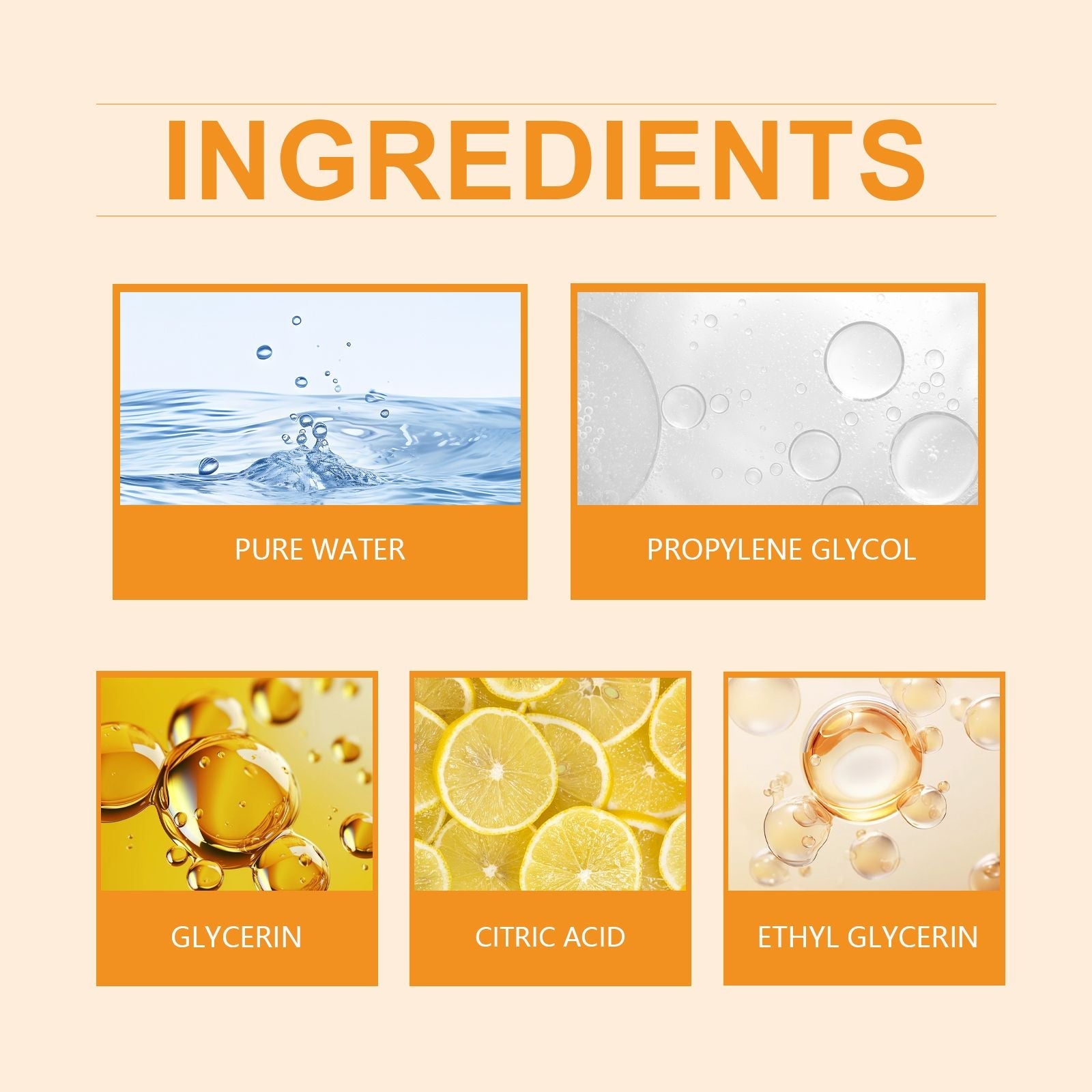 Ingredients for pet dental care fresh breath wipes including water, propylene glycol, and glycerin