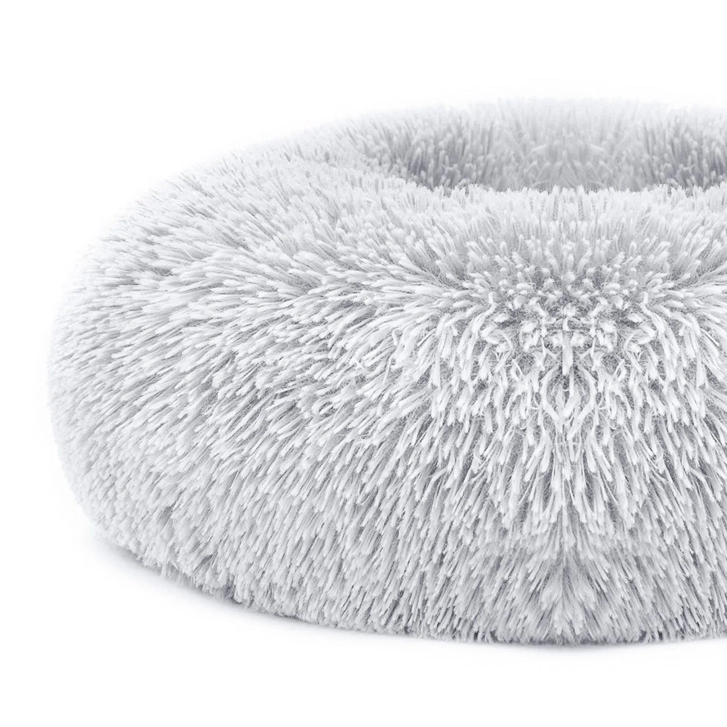 Soft warm fleece dog bed by GBruno Store, cozy nest design for small/medium dogs, perfect cushion for pets.