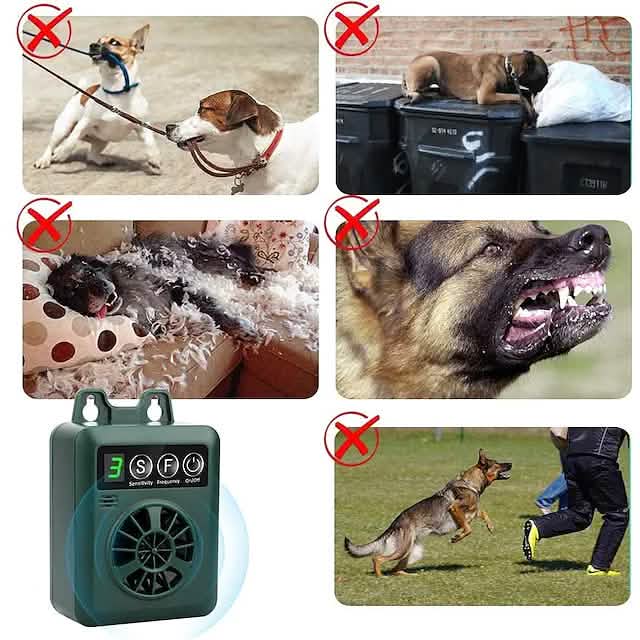 Pet Dog Ultrasonic Bark Control Device