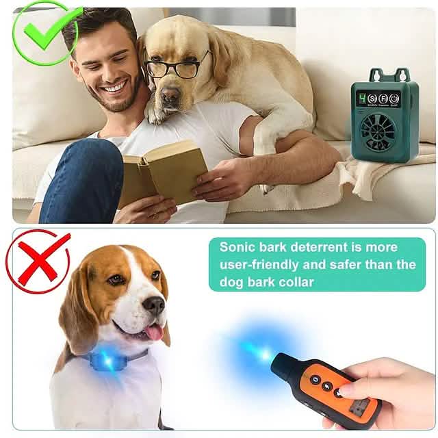 Pet Dog Ultrasonic Bark Control Device