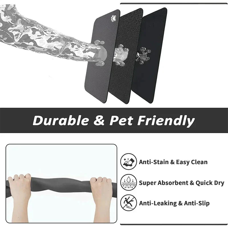 Pet Feeding Mat Absorbent - Purrfect Pet Kingdom