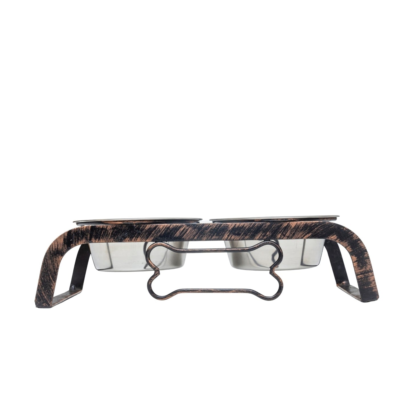 Stylish elevated bowls with metal stand designed for easy feeding of dogs using raised pet bowls for dogs