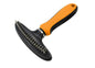 Purrfect Pet Kingdom Pet Hair Removal Comb with Ergonomic Handle Orange Purrfect Pet Kingdom