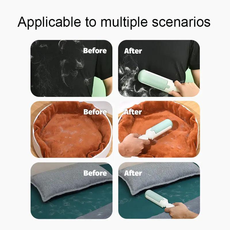 MANDOTOS Pet Hair Vacuum for effective pet hair removal tool for couches and various surfaces