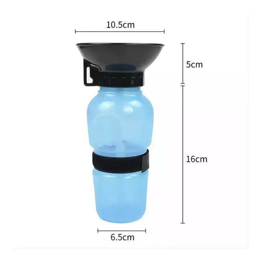Purrfect Pet Kingdom 500ML Pet Hydration Bottle for Walks Purrfect Pet Kingdom