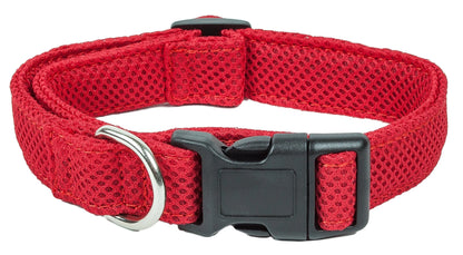 Pet Life - Aero Mesh Dual-Sided Breathable Adjustable Dog Collar Size - Collars, Harnesses and Leashes