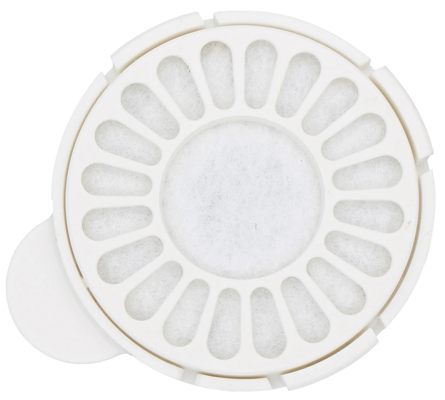 Pet Life ® 'Auto-Myst' 2-in-1 Filtered Water Dispenser and Food Bowl replacement filters, 6 pack, ideal for pet bowls and ...