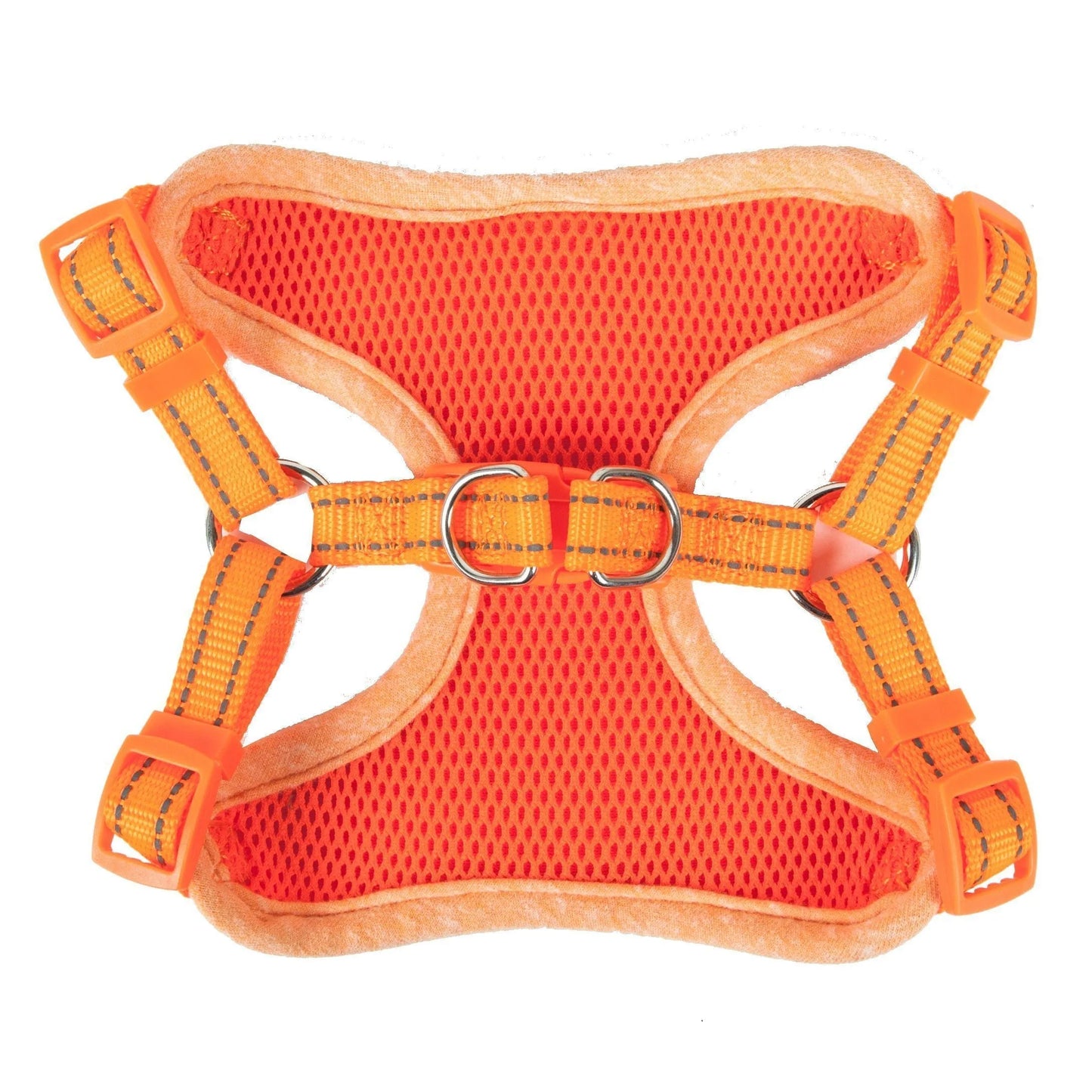 Pet Life - Bonatied Mesh Adjustable Dog Harness With Included Necktie - Dog Collars