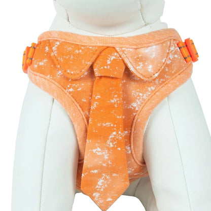 Pet Life - Bonatied Mesh Adjustable Dog Harness With Included Necktie - Dog Collars