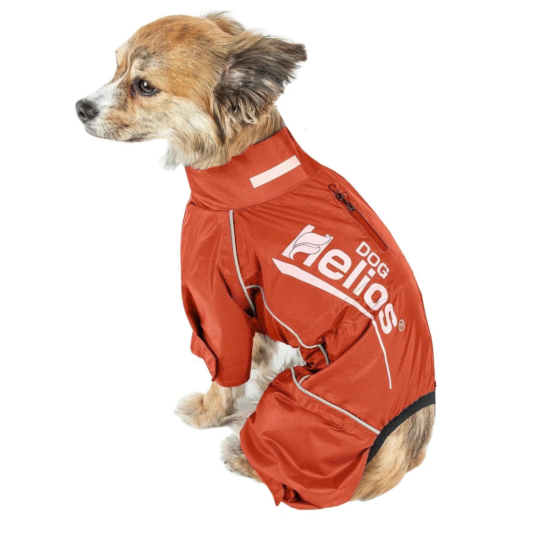 Pet Life - Dog Helios ® 'Hurricanine' Waterproof and Reflective Full Body Dog Coat - Apparel