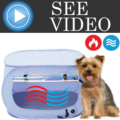 Dog House Heated Travel Tent Electric Folding Pet Life 🏕️