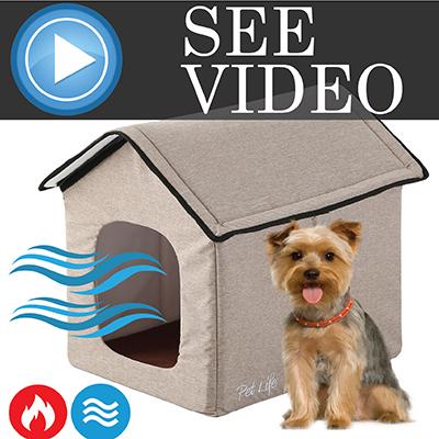 Dog House Smart Heating Cooling Electronic Pet Life 🏠