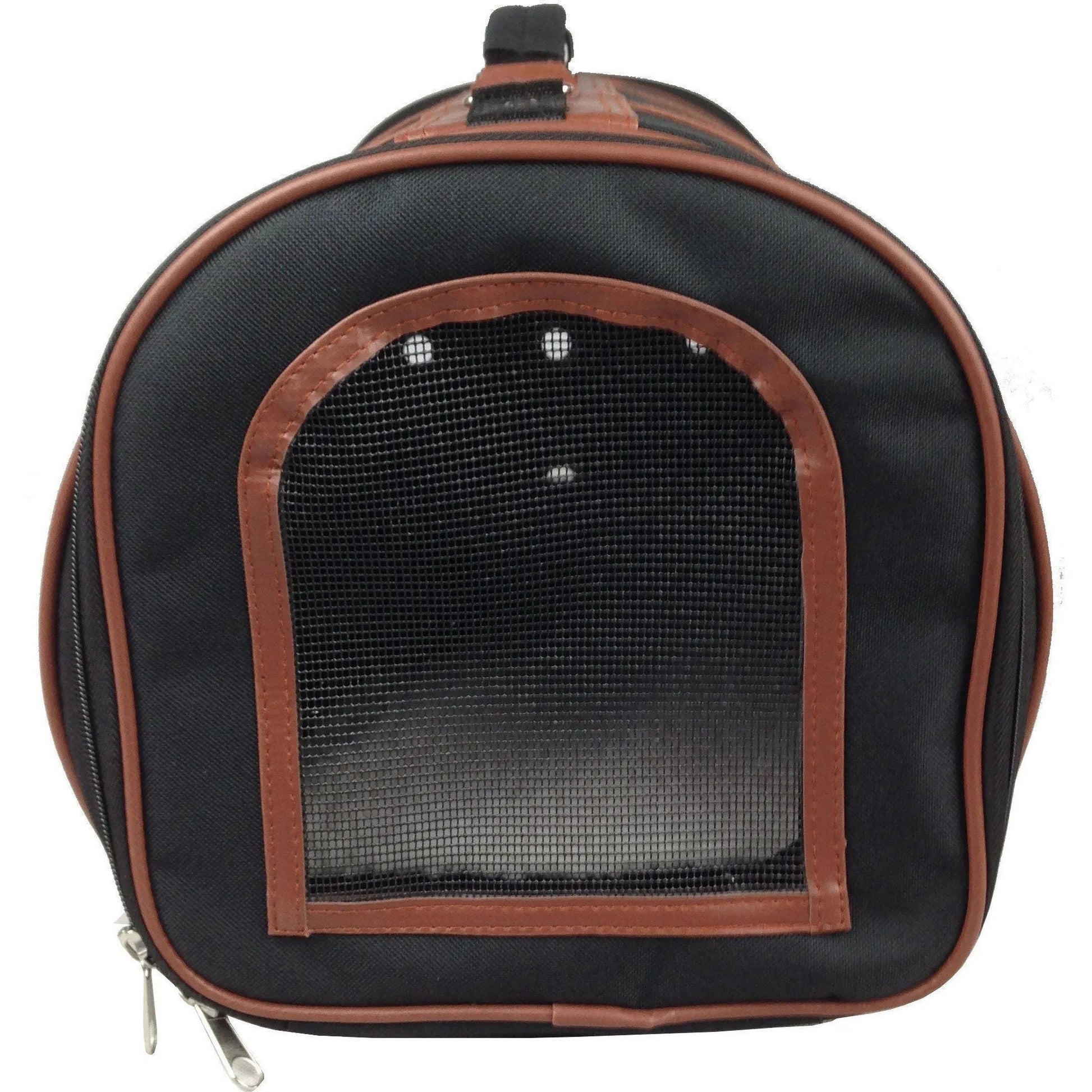 Purrfect Pet Kingdom ® Bark Avenue' Cylindrical Airline Approved Fashion Designer Posh Pet Dog Carrier - Pet Carriers