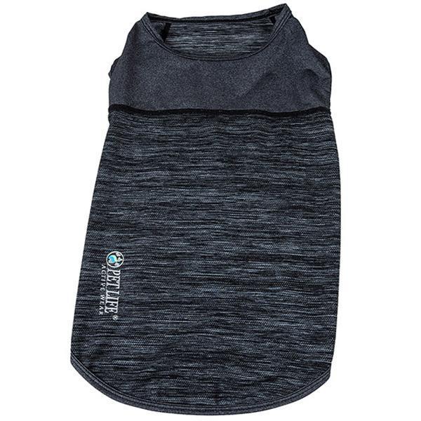 Pet Life ® Active 'Aero-Pawlse' Quick-Dry and 4-Way-Stretch Yoga Fitness Dog T-Shirt Tank Top