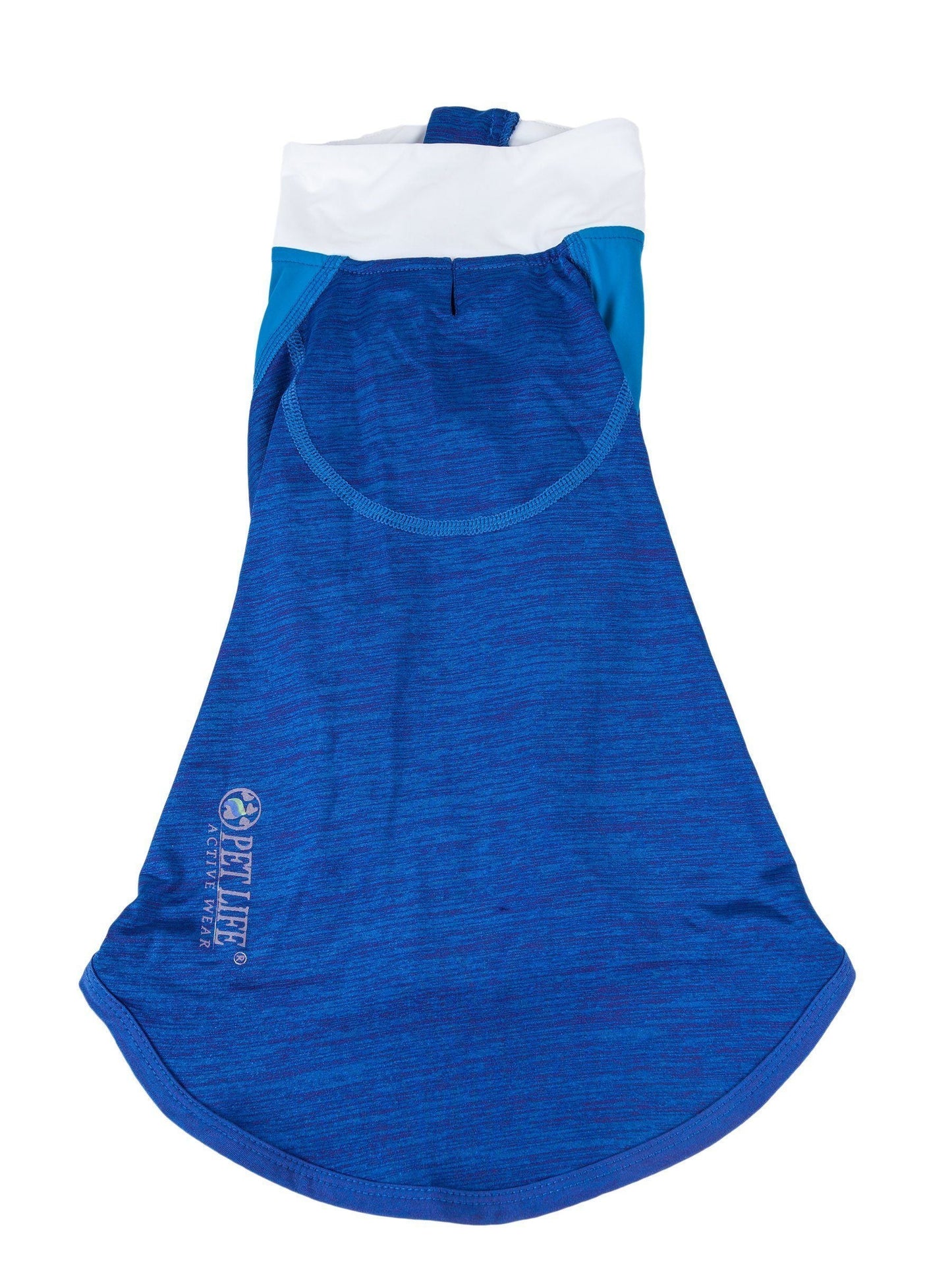 Pet Life ® Active 'Chewitt Wagassy' 4-Way-Stretch Yoga Fitness Long-Sleeve Dog T-Shirt