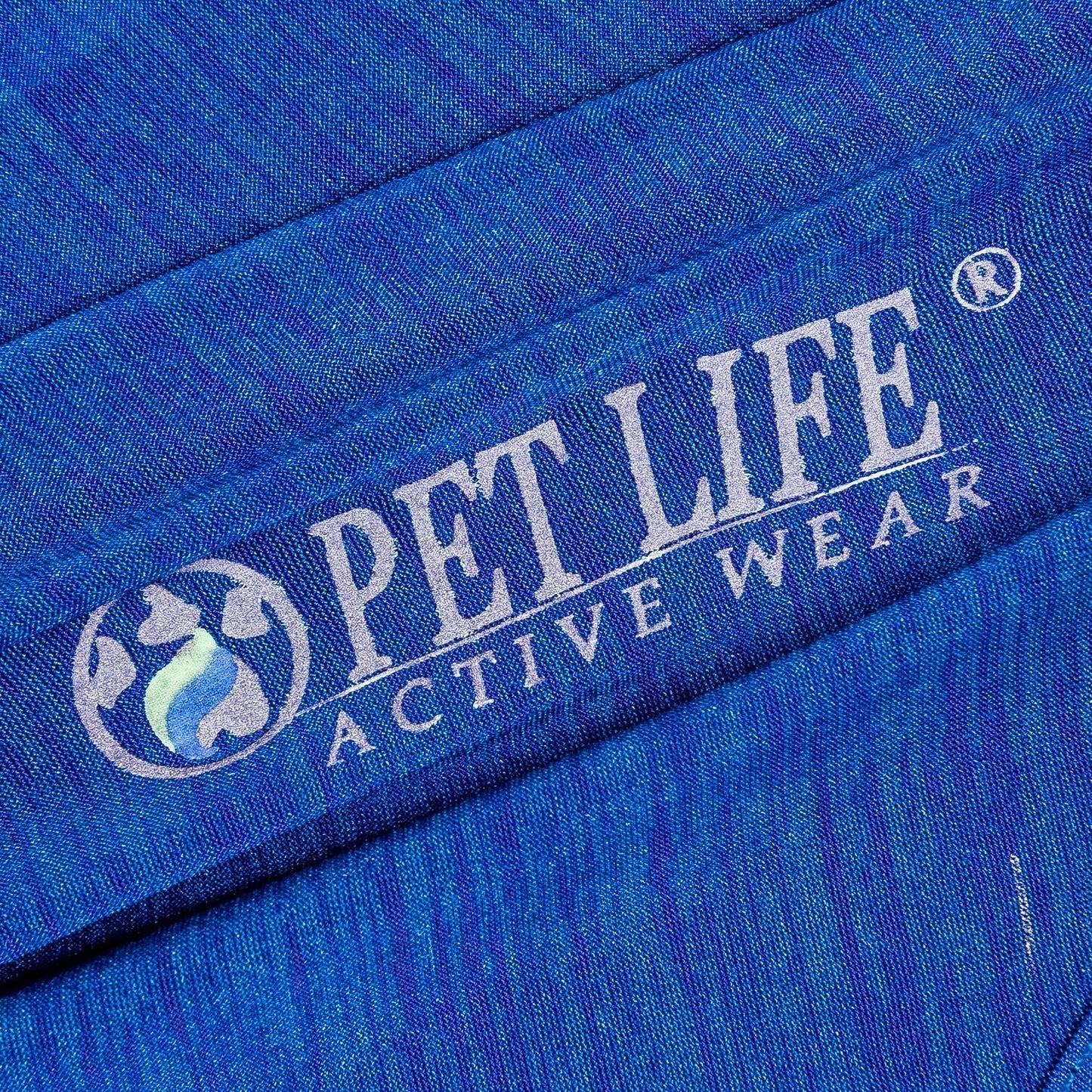 Pet Life ® Active 'Chewitt Wagassy' 4-Way-Stretch Yoga Fitness Long-Sleeve Dog T-Shirt