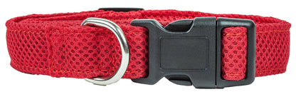 Aero Mesh Dual-Sided Breathable Adjustable Dog Collar Size
