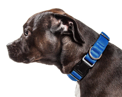 Aero Mesh Dual-Sided Breathable Adjustable Dog Collar Size