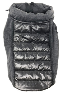 Pet Life ® 'Apex' Lightweight Hybrid 4-Season Stretch and Quick-Dry Dog Coat w/ Pop out Hood