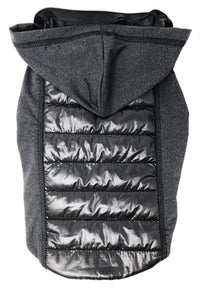 Pet Life ® 'Apex' Lightweight Hybrid 4-Season Stretch and Quick-Dry Dog Coat w/ Pop out Hood
