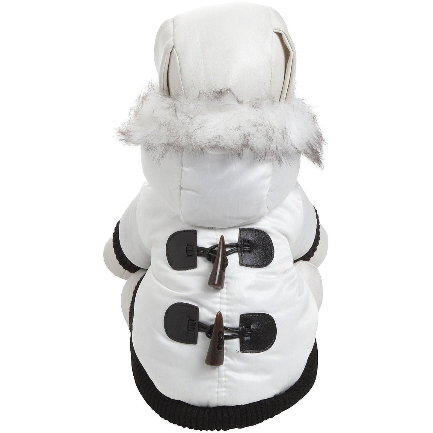 Pet Life ® Aspen Winter-White 3M Insulated Fashion Pet Parka Dog Coat