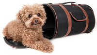 Pet Life ® 'Bark Avenue' Cylindrical Airline Approved