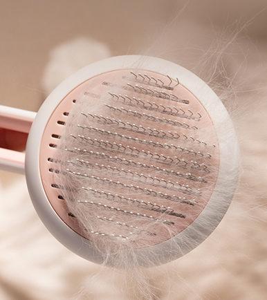 Premium Stainless Steel Pet Deshedder Tool for All Fur Types