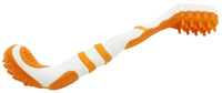 Pet Life ® 'Denta-Brush' TPR Durable Tooth Brush and Dog Toy