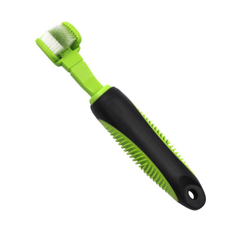 Pet Life ® 'Denta-Clean' Dual-Sided Action Bristle Pet
