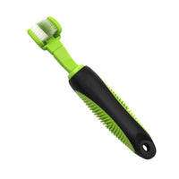 Pet Life ® 'Denta-Clean' Dual-Sided Action Bristle Pet