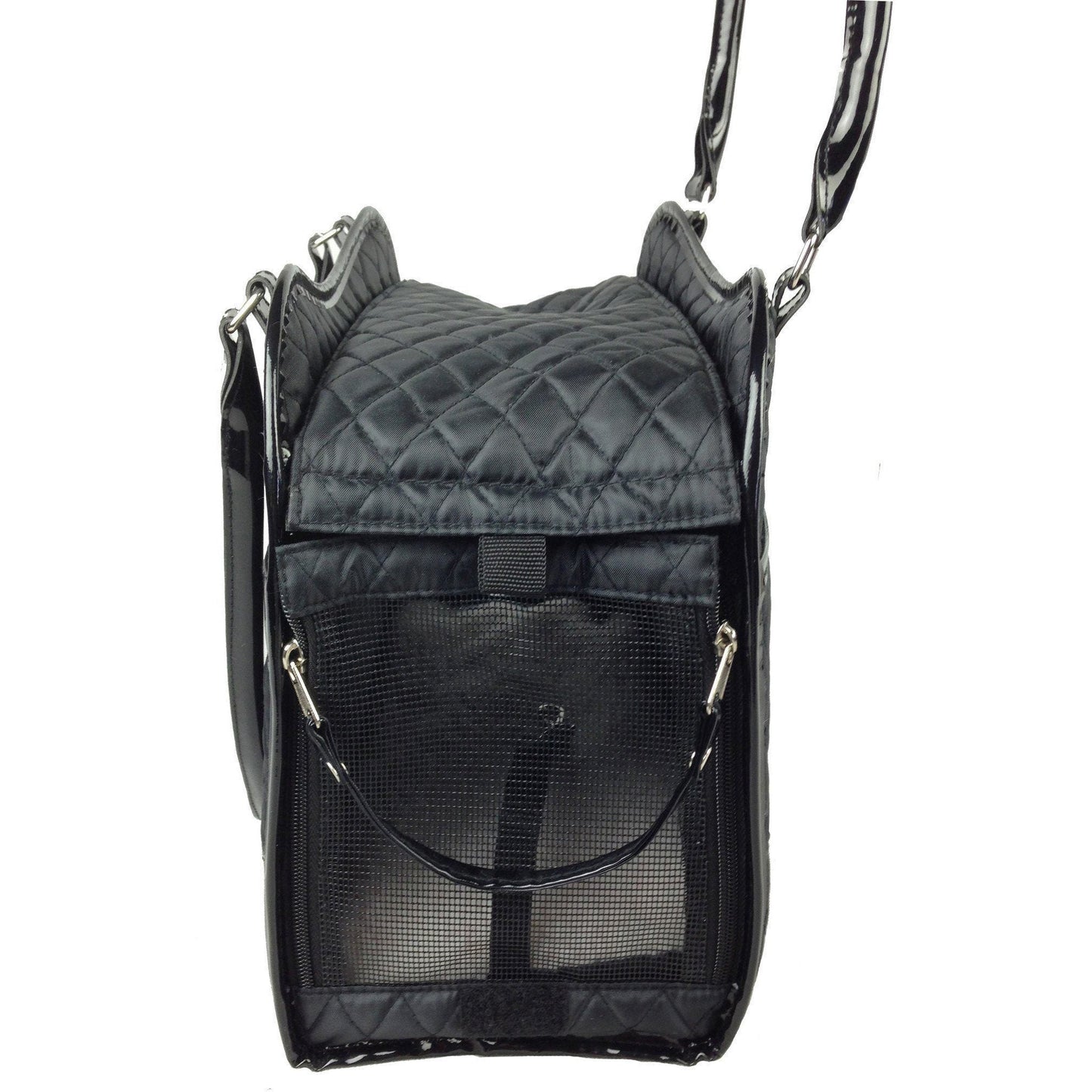 Pet Life ® Exquisite Airline Approved Designer Travel Pet Dog Handbag Carrier