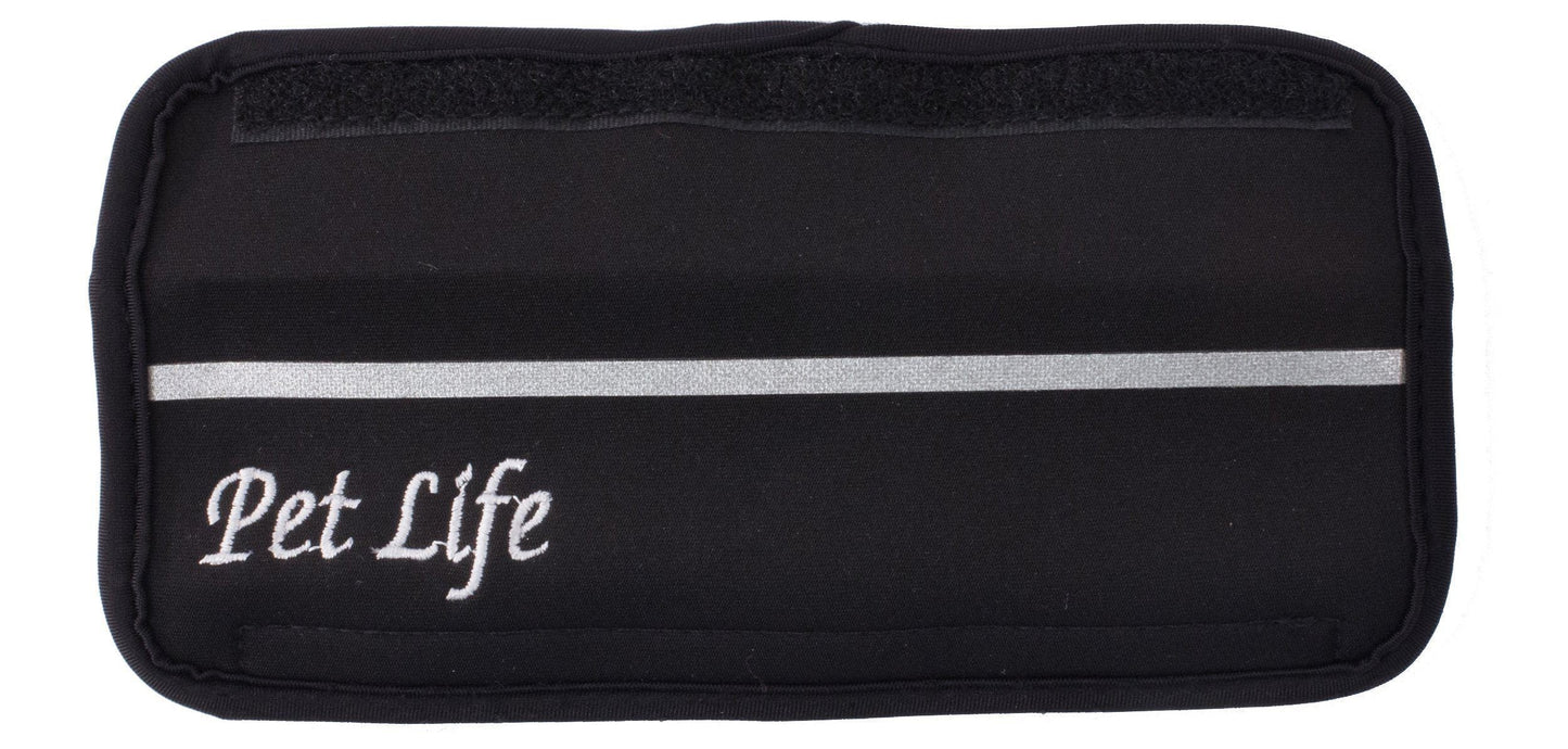 Pet Life ® 'Extreme-Neoprene' Joint Protective Safety Recovery and Reflective Pet Dog Sleeves - Set of 4