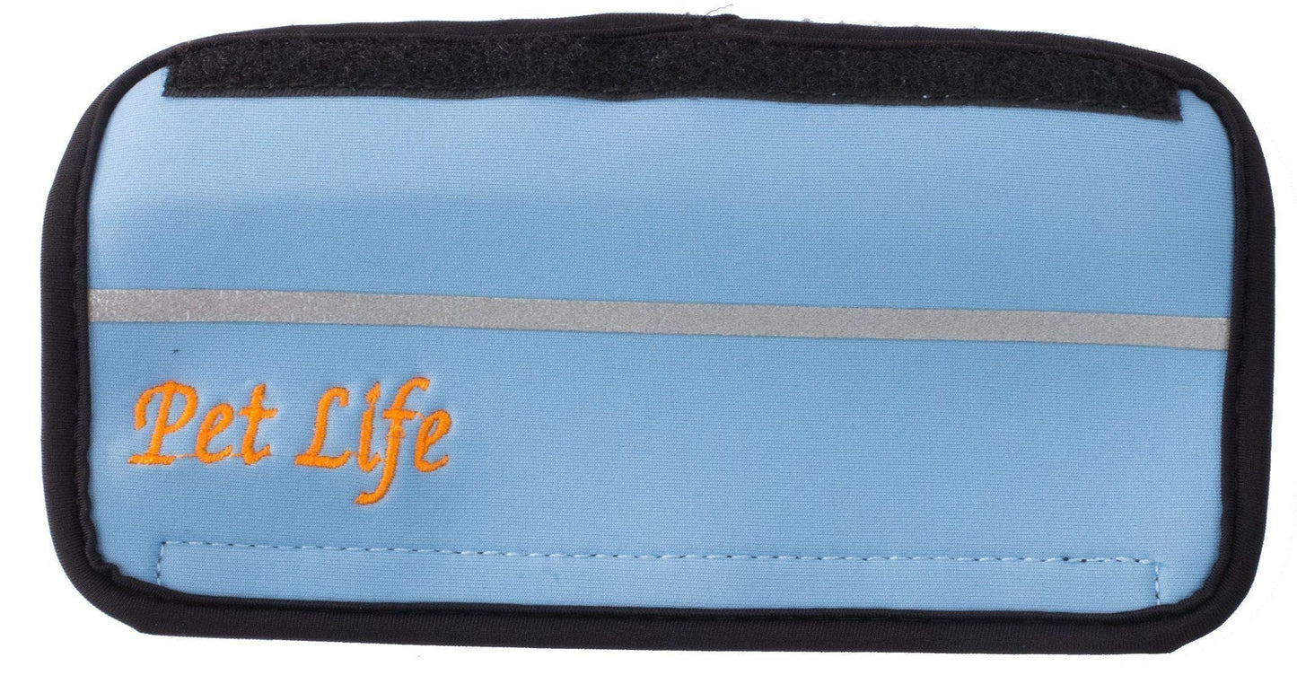 Pet Life ® 'Extreme-Neoprene' Joint Protective Safety Recovery and Reflective Pet Dog Sleeves - Set of 4