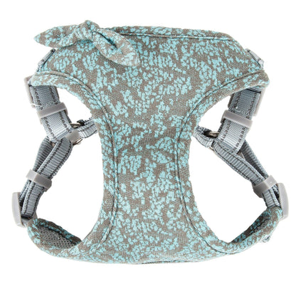 Breathable Mesh Adjustable Dog Harness - Stylish Blue Design