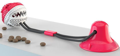 Durable Steel-Core Interactive Treat Orb Dog Toy for Pets