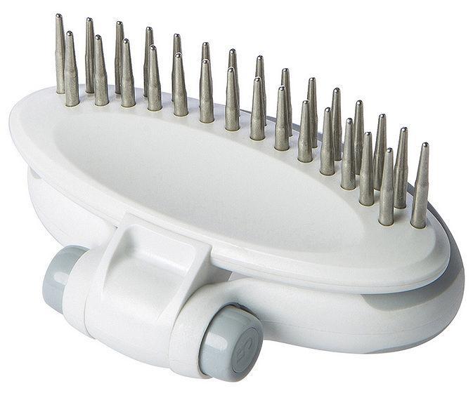 Pet Life ® 'Gyrater' Swivel Travel Dual-Rowed Grooming