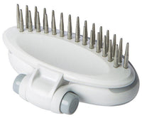 Pet Life ® 'Gyrater' Swivel Travel Dual-Rowed Grooming