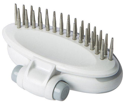 Pet Life ® 'Gyrater' Swivel Travel Dual-Rowed Grooming