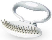 Pet Life ® 'Gyrater' Swivel Travel Dual-Rowed Grooming