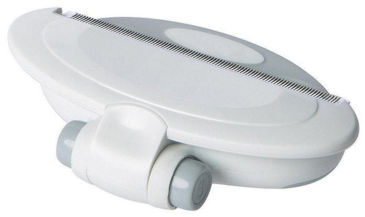 Stainless Steel Swivel Deshedder Tool for Small Dogs Cats