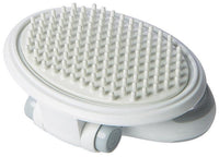 Pet Life ® 'Gyrater' Swivel Travel Silicone Massage Grooming
