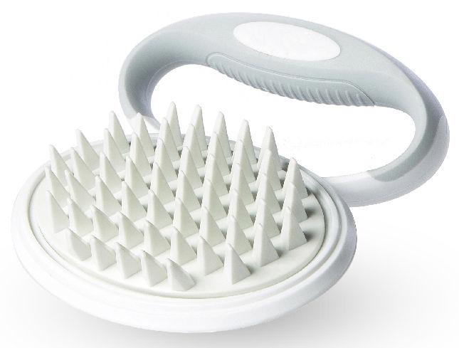 Premium Swivel Silicone Grooming Brush for Dogs and Cats So
