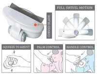 Pet Life ® 'Gyrater' Travel Swivel Curved Pet Grooming Pin