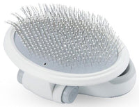 Pet Life ® 'Gyrater' Travel Swivel Pet Grooming Slicker