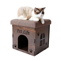 Pet Life ® 'Kitty Kallapse' Collapsible Folding Kitty Cat